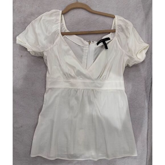 BCBGMaxAzria White Blouse - Picture 1 of 5